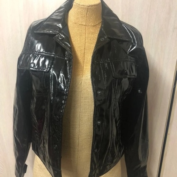 Faux Leather Biker Jacket - Picture 3 of 4